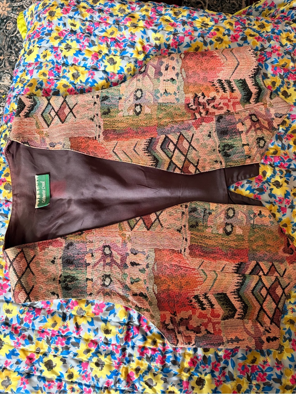 Cold water Creek Vintage Vest